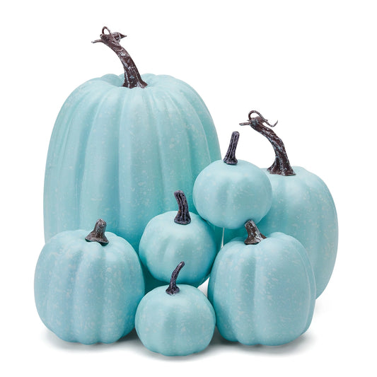 7Pcs Halloween Simulation Pumpkin Model Artificial Craft Fall Harvest Decoration