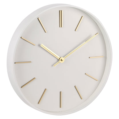 Better Homes & Garden 20" round Indoor Modern White Analog Wall Clock